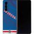 NHL New York Rangers Home Jersey Galaxy Z Fold4 5G Skin